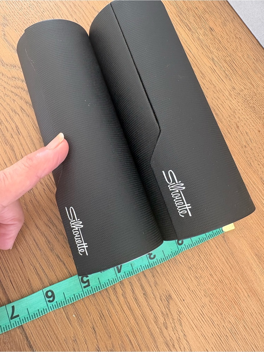Silhouette Black Textured Tablet Sleeves Set with White Logo